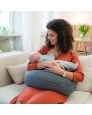DOOMOO - Coussin de grossesse - Jersey Terracotta DOOMOO - Coussin de grossesse - Jersey Terracotta