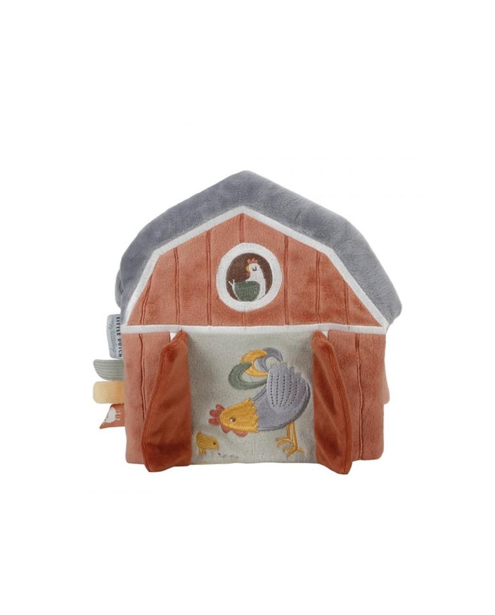 LITTLE DUTCH - Livre d'activités en tissu - Little Farm LITTLE DUTCH - Livre d'activités en tissu - Little Farm