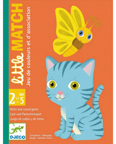 Djeco- jeu de cartes little match