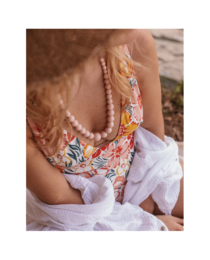 MINTY WENDY -  CONSTANCE Collier d'allaitement et de portage - rose MINTY WENDY -  CONSTANCE Collier d'allaitement et de portage - rose