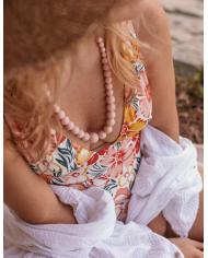 MINTY WENDY -  CONSTANCE Collier d'allaitement et de portage - rose MINTY WENDY -  CONSTANCE Collier d'allaitement et de portage - rose