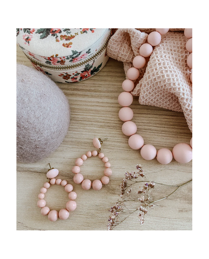 MINTY WENDY -  CONSTANCE Collier d'allaitement et de portage - rose MINTY WENDY -  CONSTANCE Collier d'allaitement et de portage - rose