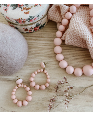 MINTY WENDY -  CONSTANCE Collier d'allaitement et de portage - rose MINTY WENDY -  CONSTANCE Collier d'allaitement et de portage - rose