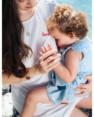 Limky -  Robe allaitement Love - crème Limky -  Robe allaitement Love - crème