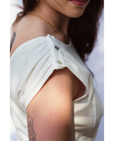 Limky - Robe allaitement - LOVE - Crème Limky - Robe allaitement - LOVE - Crème