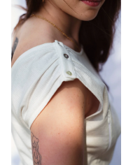 Limky -  Robe allaitement Love - crème Limky -  Robe allaitement Love - crème