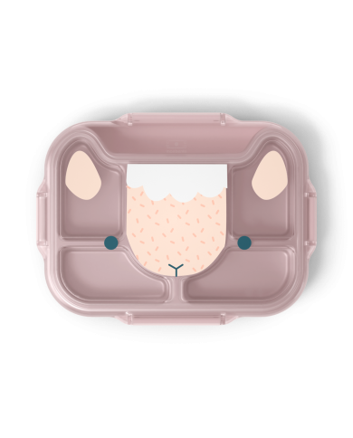 MON BENTO - Boîte à compartiments inox - Mouton MON BENTO - Boîte à compartiments inox - Mouton