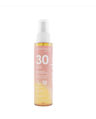 ALPHANOVA - coll. DAILY SUN - huile solaire SPF30