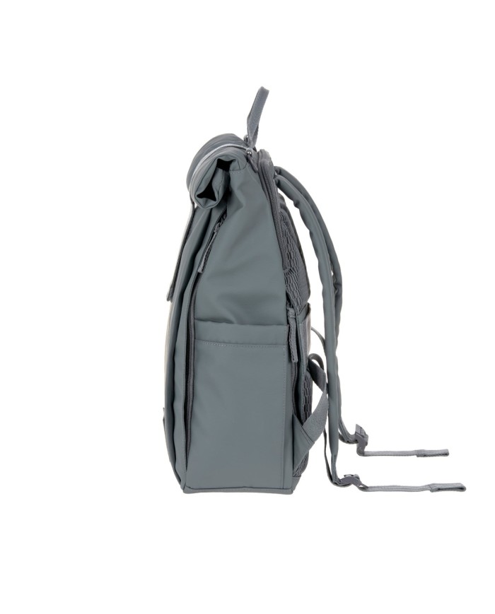 LASSIG - sac à langer - rolltop - anthracite LASSIG - sac à langer - rolltop - anthracite