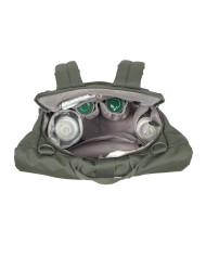LASSIG - sac à langer - rolltop - olive LASSIG - sac à langer - rolltop - olive