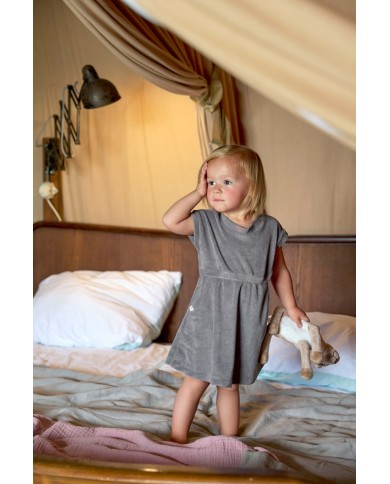 LASSIG - Robe éponge - Anthracite LASSIG - Robe éponge - Anthracite