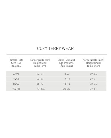 LASSIG - Robe éponge - Anthracite LASSIG - Robe éponge - Anthracite