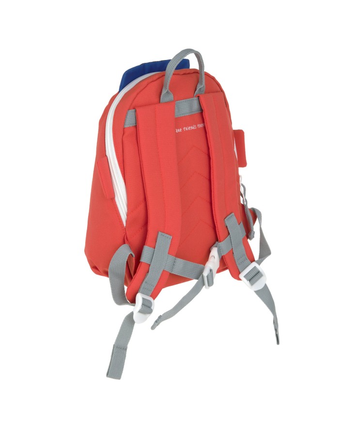 LASSIG - Mini Sac à Dos Tiny Drivers - Camion de Pompier Rouge