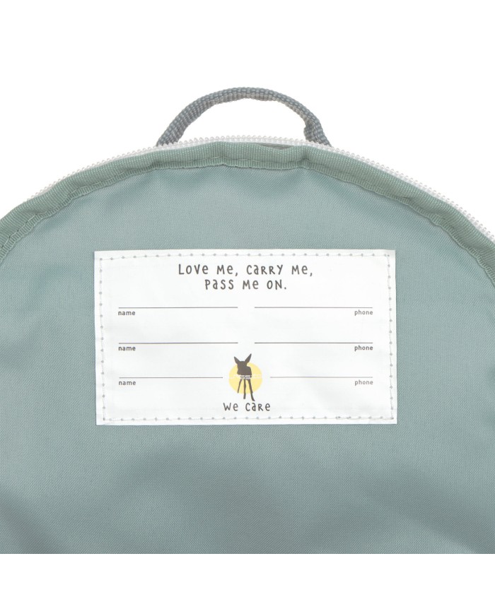 LASSIG - Mini Sac à Dos Tiny Drivers - Camion de Pompier Rouge