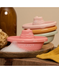 Little Dutch - Bateau de bain à empiler rose Little Dutch - Bateau de bain à empiler rose