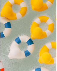 OLI&CAROL - FLO le canard de bain - Jaune