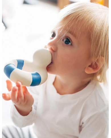 OLI&CAROL - FLO le canard flotteur - bleu marine