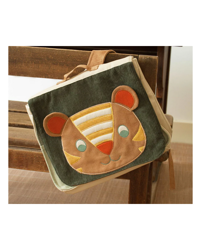 Oiseau bateau cartable tigre