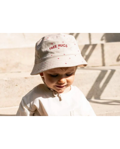 CHAMAYE - Bob réversible enfant - Free hugs