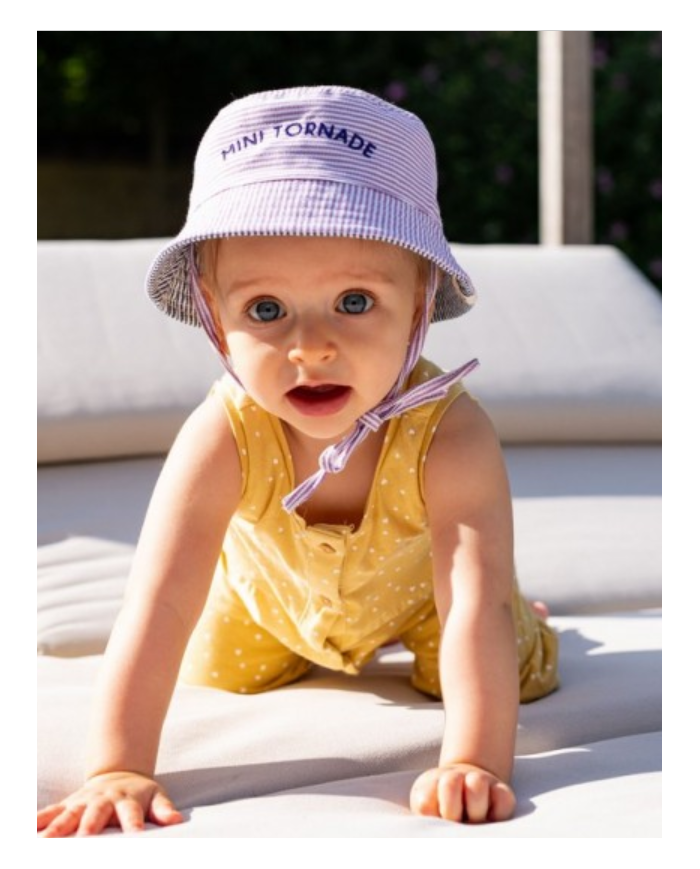 Chamaye - bob bébé révérsible - mini tornade Chamaye - bob bébé révérsible - mini tornade