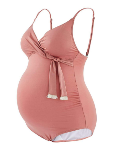 CACHE COEUR - Maillot de bain de grossesse - MANITOBA - Rose