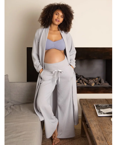 Cache Coeur - ORGANIC - brassière allaitement bleuet