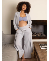 Cache Coeur - ORGANIC - brassière allaitement bleuet