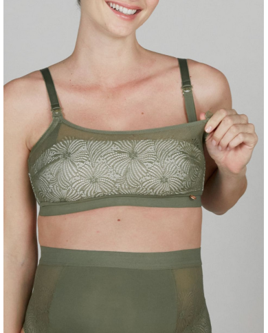 CACHE COEUR - Brassière de grossesse et allaitement - DHALIA