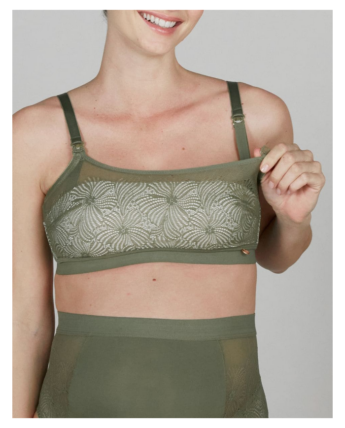 CACHE COEUR - Brassière de grossesse et allaitement - DHALIA