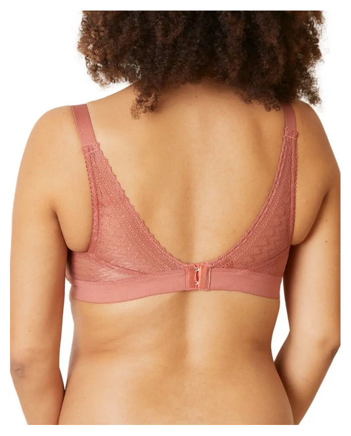 CACHE COEUR - Soutien gorge de grossesse et allaitement Terracotta - SERENA CACHE COEUR - Soutien gorge de grossesse et allaitement Terracotta - SERENA