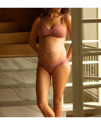 CACHE COEUR - Culotte - SERENA Terracotta