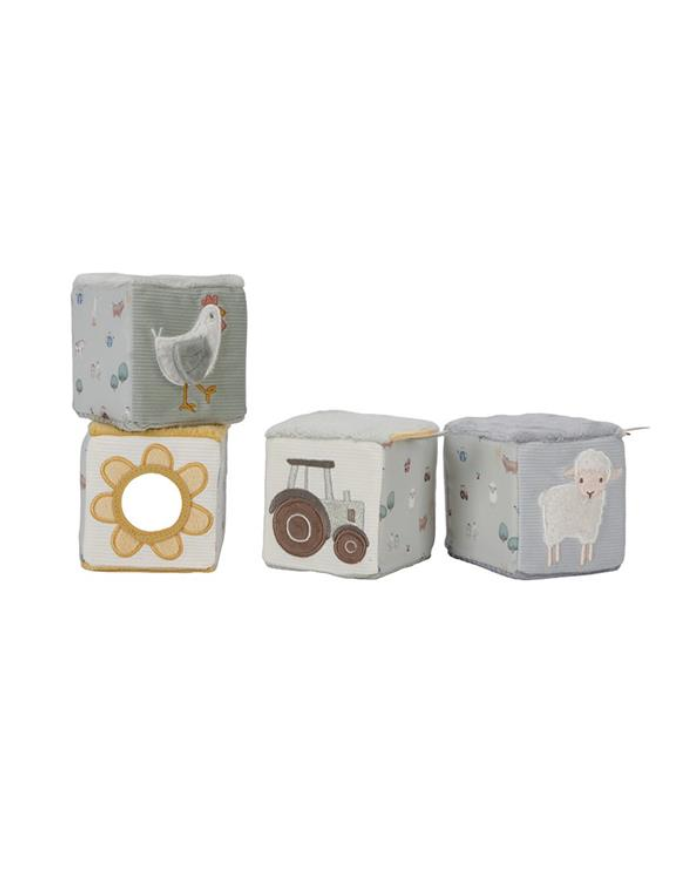 LITTLE DUTCH - Cubes en mousse - Little farm