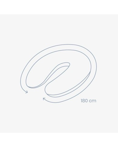 copy of Coussin allaitement-gris chiné white