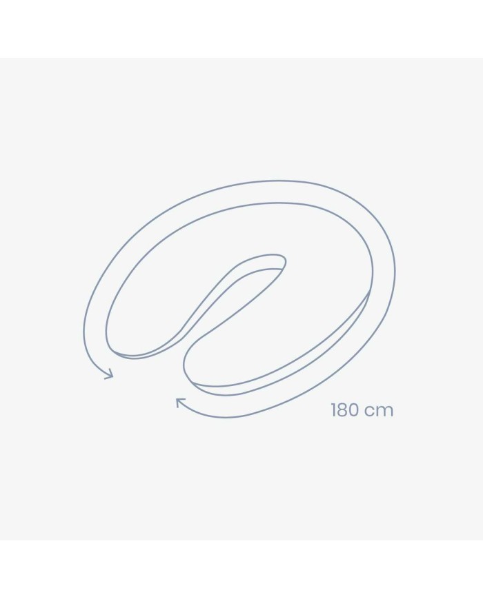 DOOMOO - Coussin de grossesse - Cloudy kaki