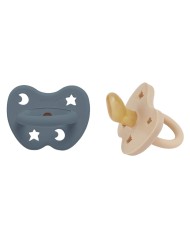 Hevea - pack 2 lolettes orthodontic -3/36mois Hevea - pack 2 lolettes orthodontic -3/36mois