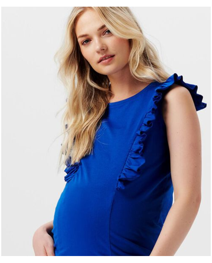 ESPRIT- Top allaitement - Bleu électrique ESPRIT- Top allaitement - Bleu électrique