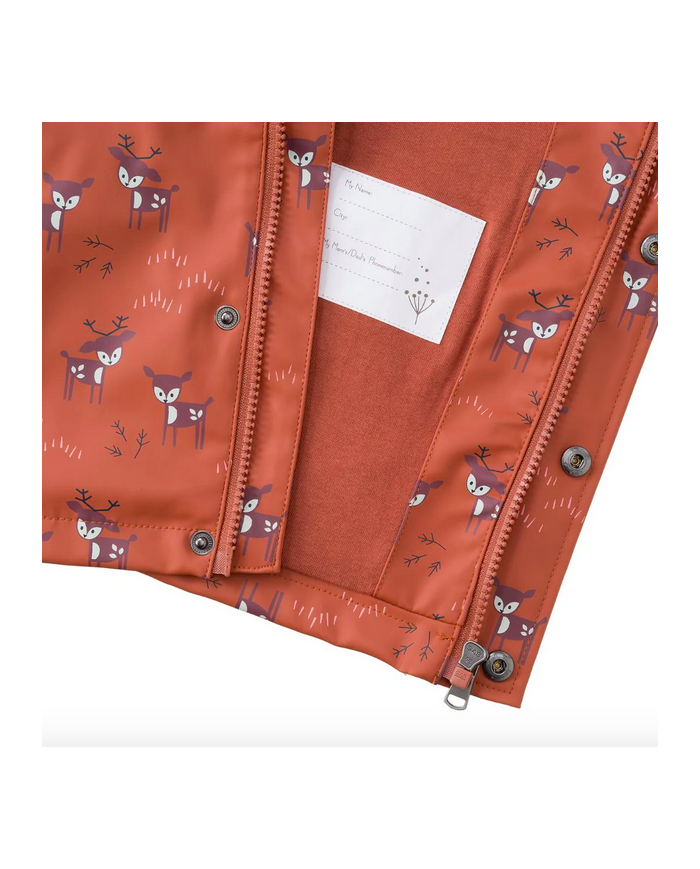 FRESK - Raincoat - DEER amber brown FRESK - Raincoat - DEER amber brown