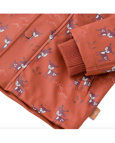 FRESK - Raincoat - DEER amber brown
