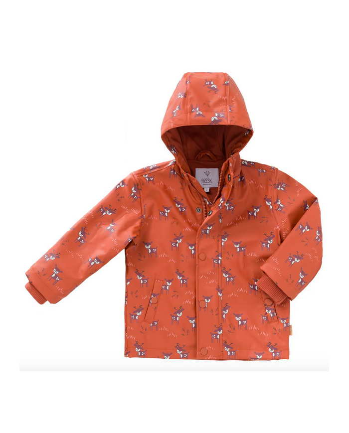 FRESK - Raincoat - DEER amber brown FRESK - Raincoat - DEER amber brown