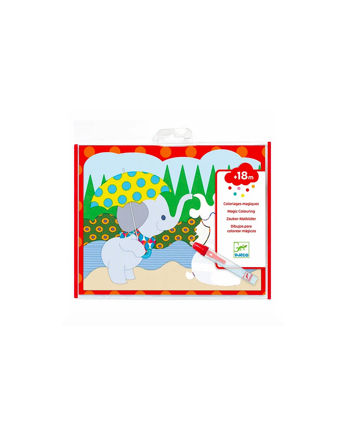 DJECO - Coloriages magiques - Caché dehors