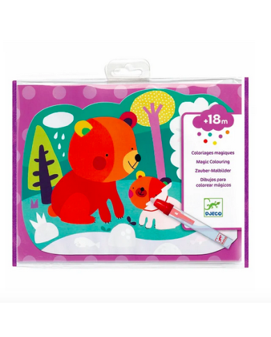 DJECO - Coloriages magiques - caché dans les bois