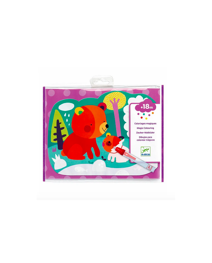 DJECO - Coloriages magiques - caché dans les bois