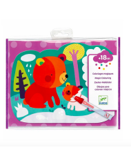 DJECO - Coloriages magiques - Caché dehors