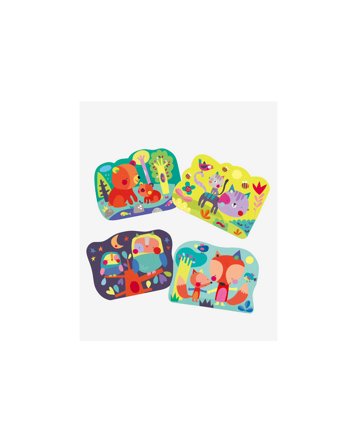 DJECO - Coloriages magiques - caché dans les bois