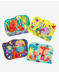 DJECO - Coloriages magiques - caché dans les bois