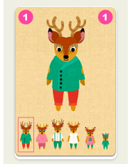 DJECO - Jeu de cartes - Familou