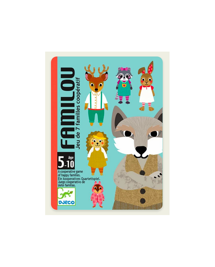 DJECO - Jeu de cartes - Familou