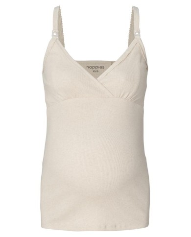 NOPPIES - Top de pyjama d'allaitement - MAJA - Oatmeal