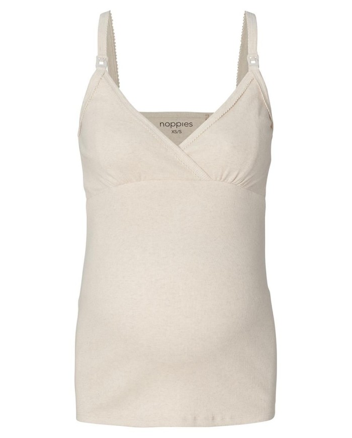 NOPPIES - Top de pyjama d'allaitement - MAJA - Oatmeal