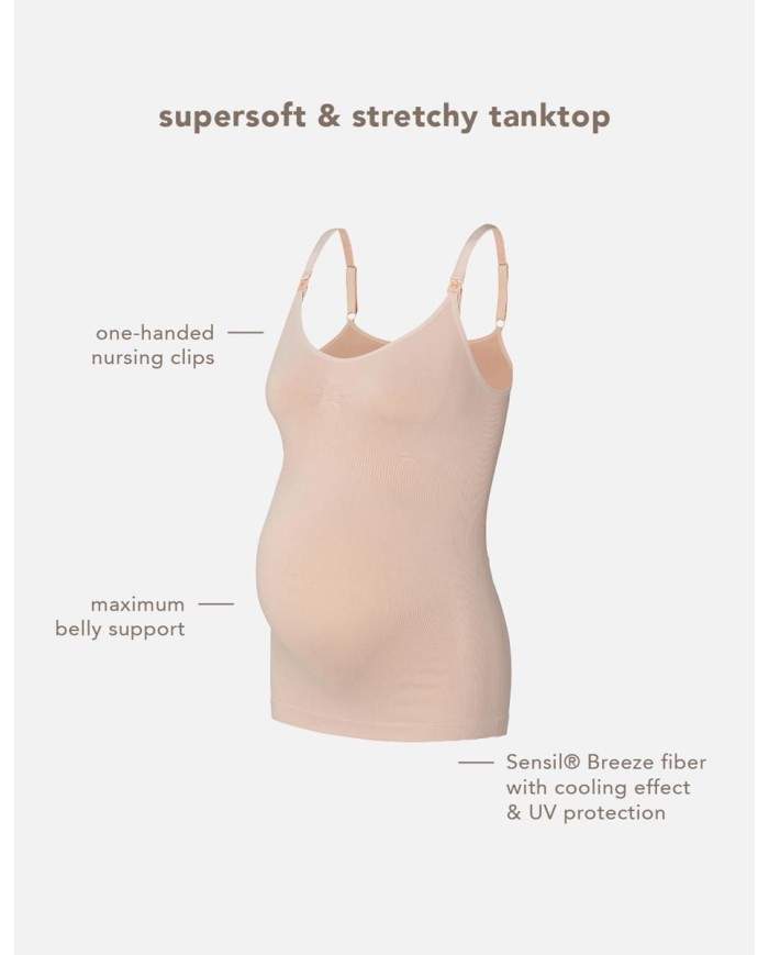 NOPPIES - Top d'allaitement EVI Sensil® Breeze - Moonlight NOPPIES - Top d'allaitement EVI Sensil® Breeze - Moonlight